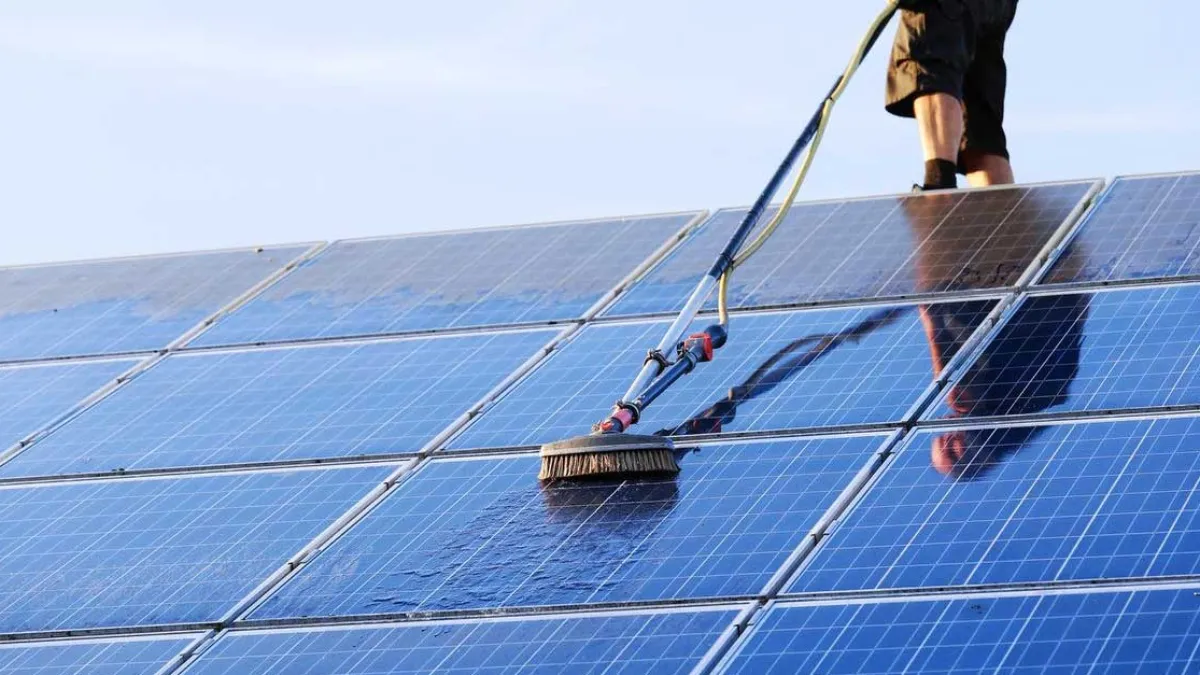 Mentenanta panou solar